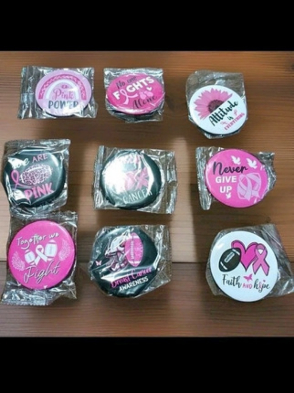 Breast Cancer Awareness Mirror  28 Pieces Set NWT